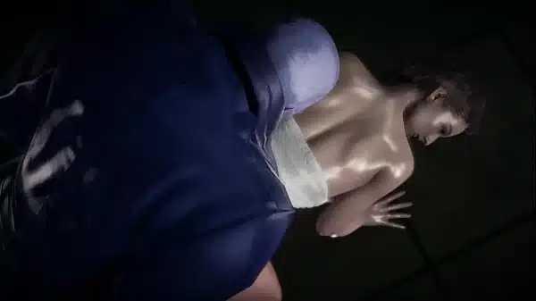 re jill valentine gets fucked by nemezis 3d anal porn